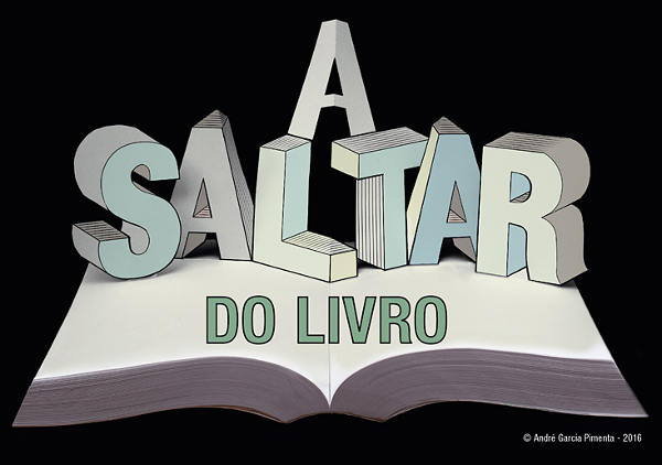 A saltar do livro